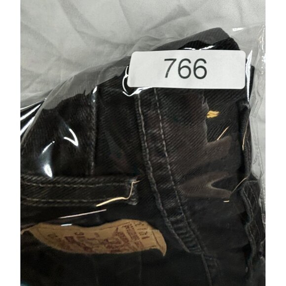 Levi's 550 Relaxed Fit Jeans Men's W42 L30 Black Denim 100% Cotton VTG - Picture 10 of 10